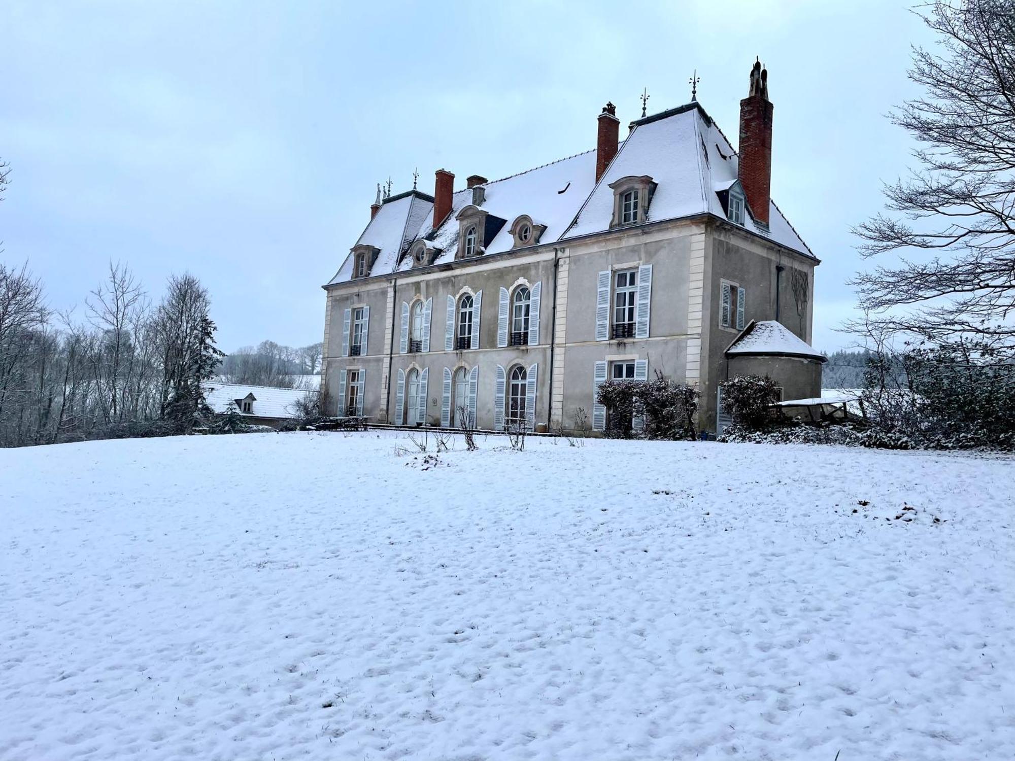 Chateau De Vaux Morvan Etang-sur-Arroux Exterior foto