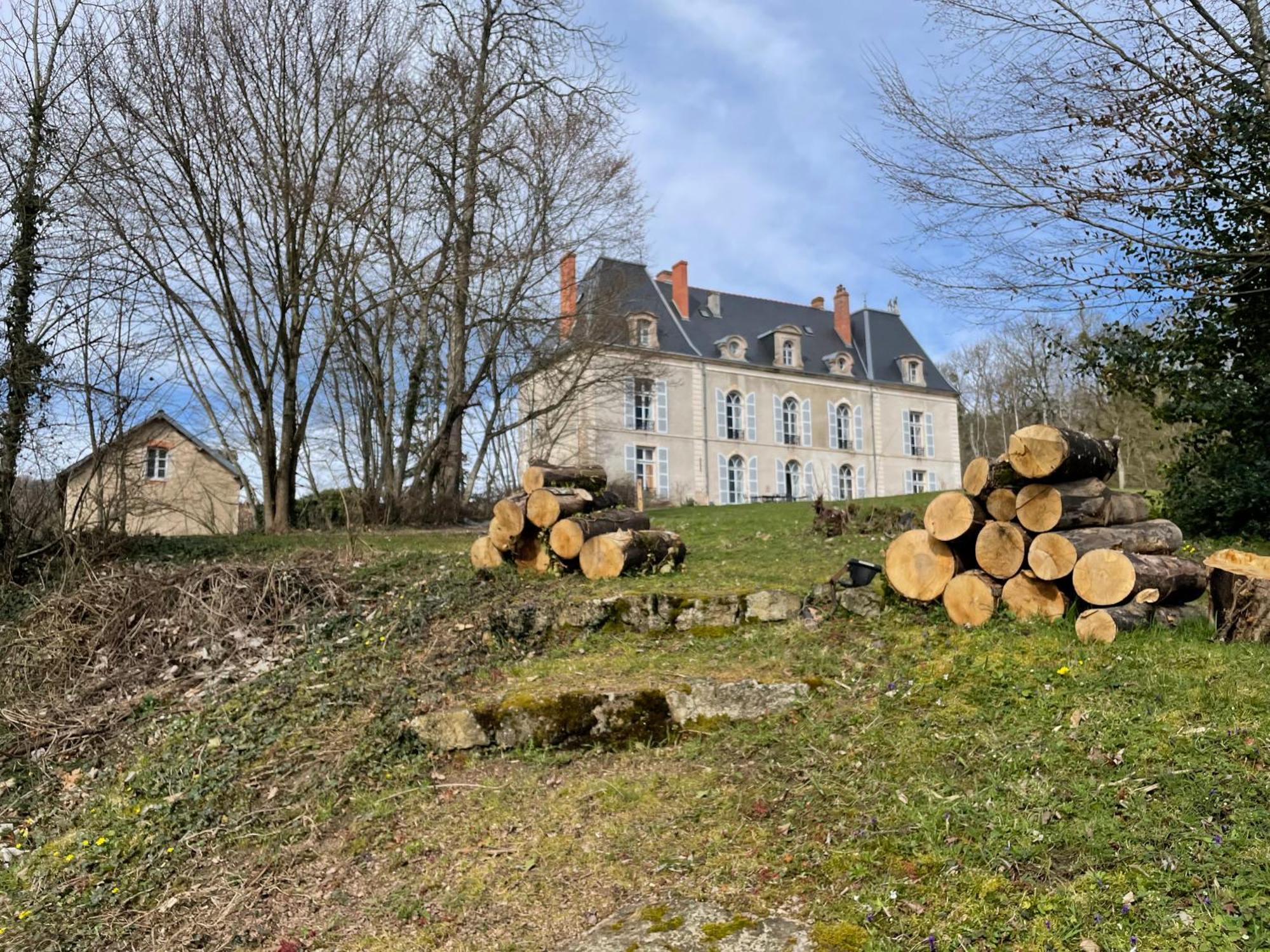 Chateau De Vaux Morvan Etang-sur-Arroux Exterior foto